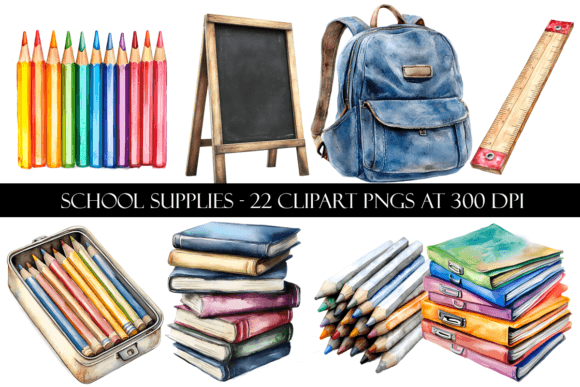 Download School Supply Clipart - School supply clipart Collection