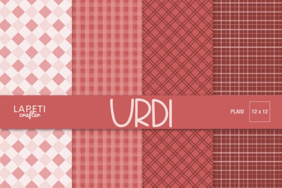 Download Red Plaid Digital Scrapbooking Paper - Digital scrapbooking paper Collection