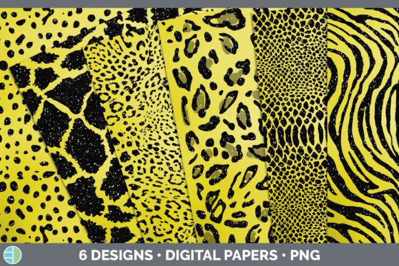 Download Yellow Animal Print Backgrounds | Digita - Yellow Collection