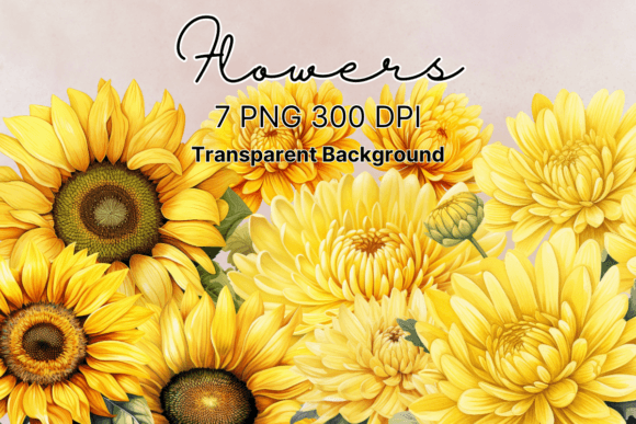 Download Flower Watercolor Clipart, Yellow Floral - Yellow Collection