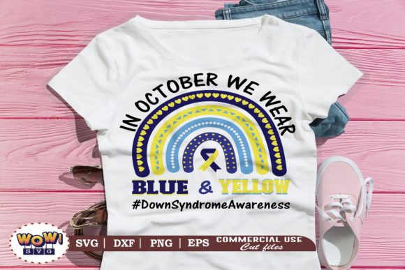 Download In October We Wear Blue and Yellow - Yellow Collection